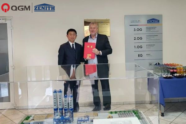 CCPA éischt iwwerséiesch Ausbildung Basis Basis fir Ingenieuren an Techniker vun der Zenith Maschinenen Cmbh an Däitschland gestart