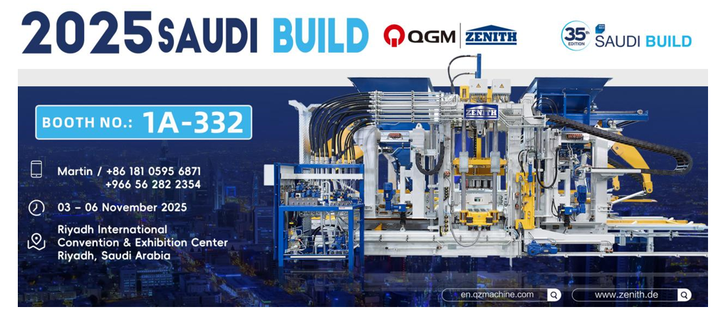 Fortschrëtt gréng Baumaterial Entwécklung am Mëttleren Osten mat intelligenten Brick-Making Ausrüstung